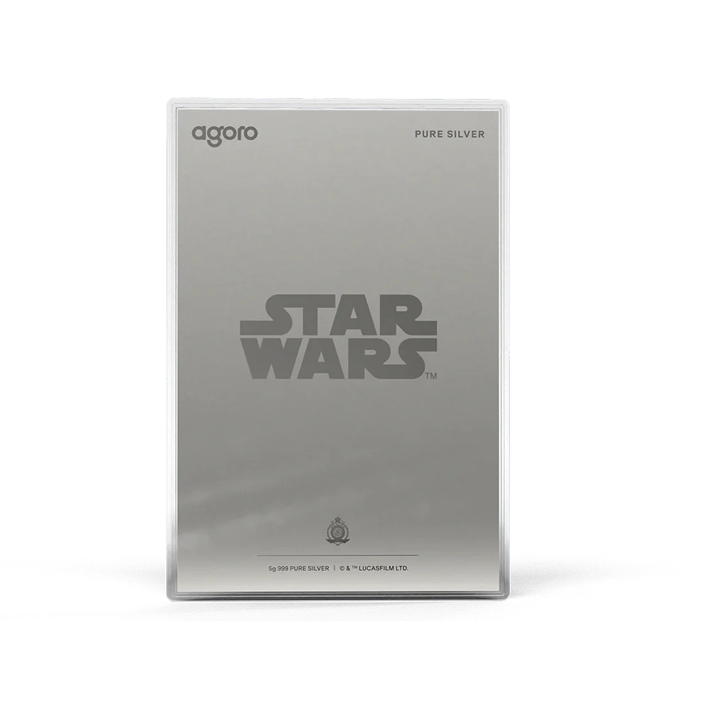 Star Wars Sketch Art - Luke Skywalker 5g Silver Collectible Foil