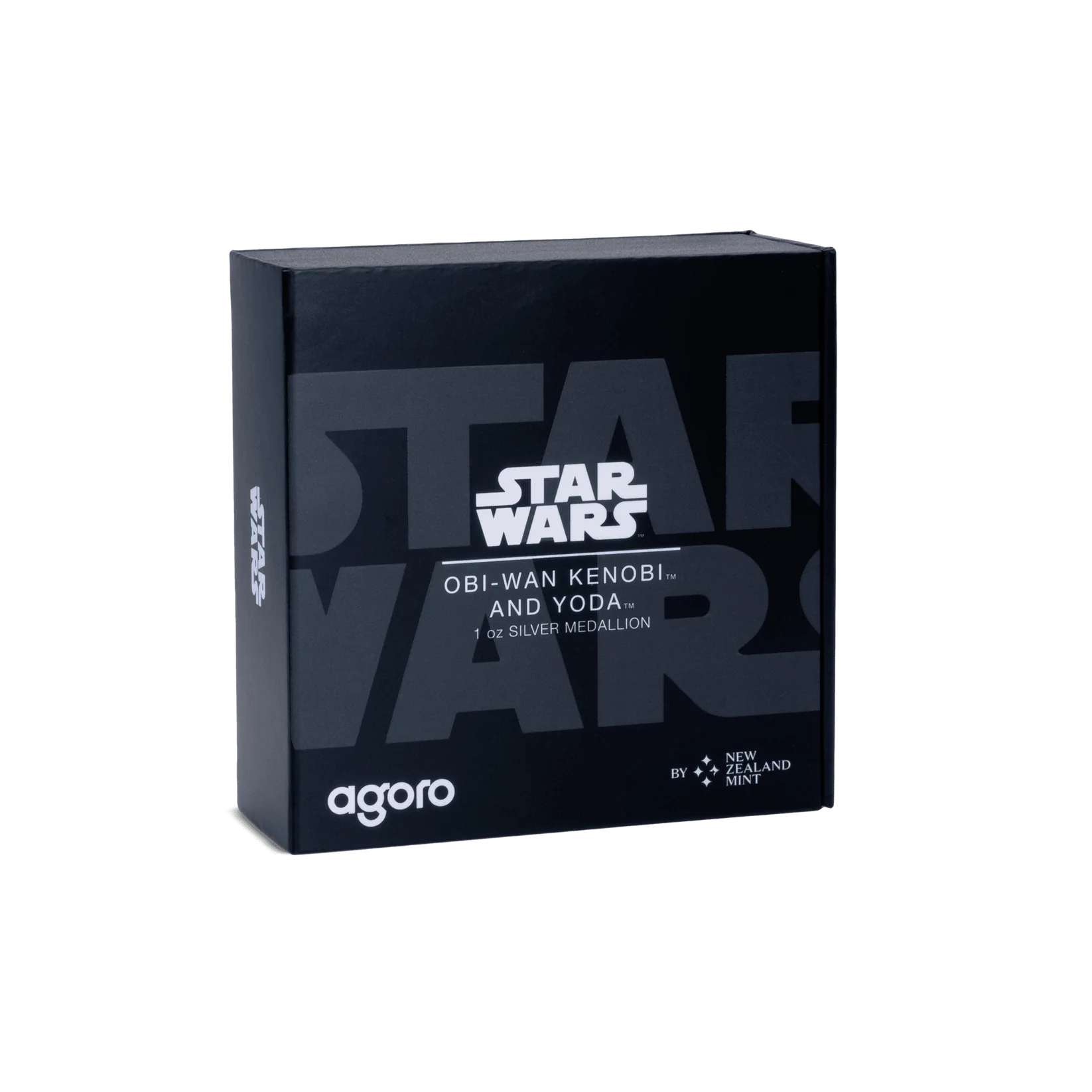 Star Wars Obi-Wan Kenobi and Yoda 1oz Silver Medallion