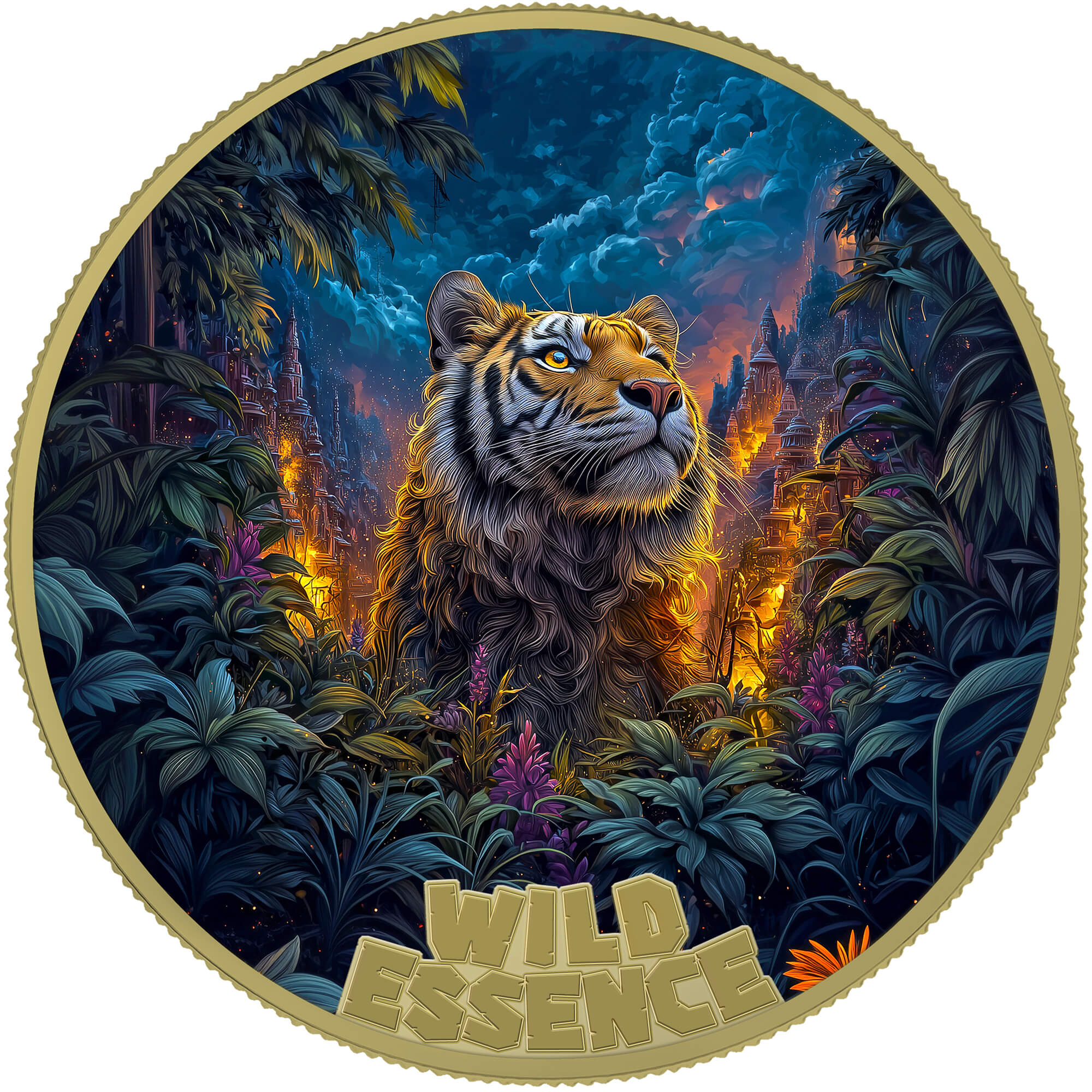 Wild Essence Mammals 2026 1oz Full Gilded Five Coin Collection