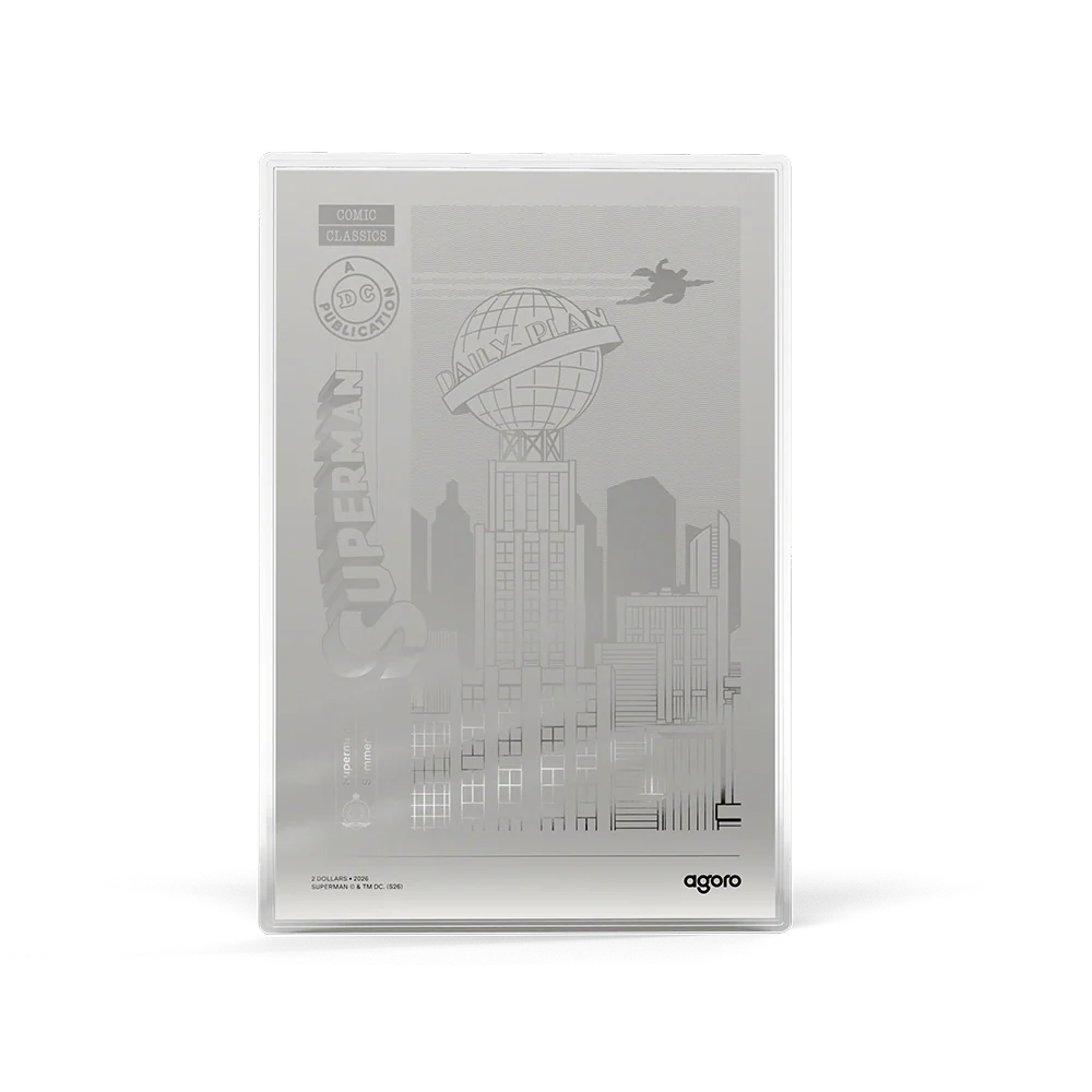 Superman #1: Summer 1939 1oz Silver Foil
