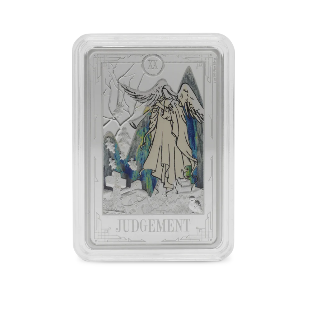 Tarot Cards XX Judgement 1oz Silver Coin