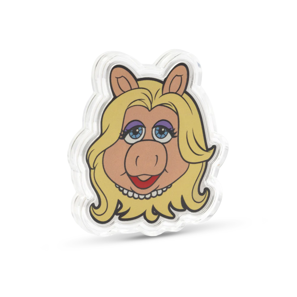Disney The Muppets - Miss Piggy 1oz Silver Coin