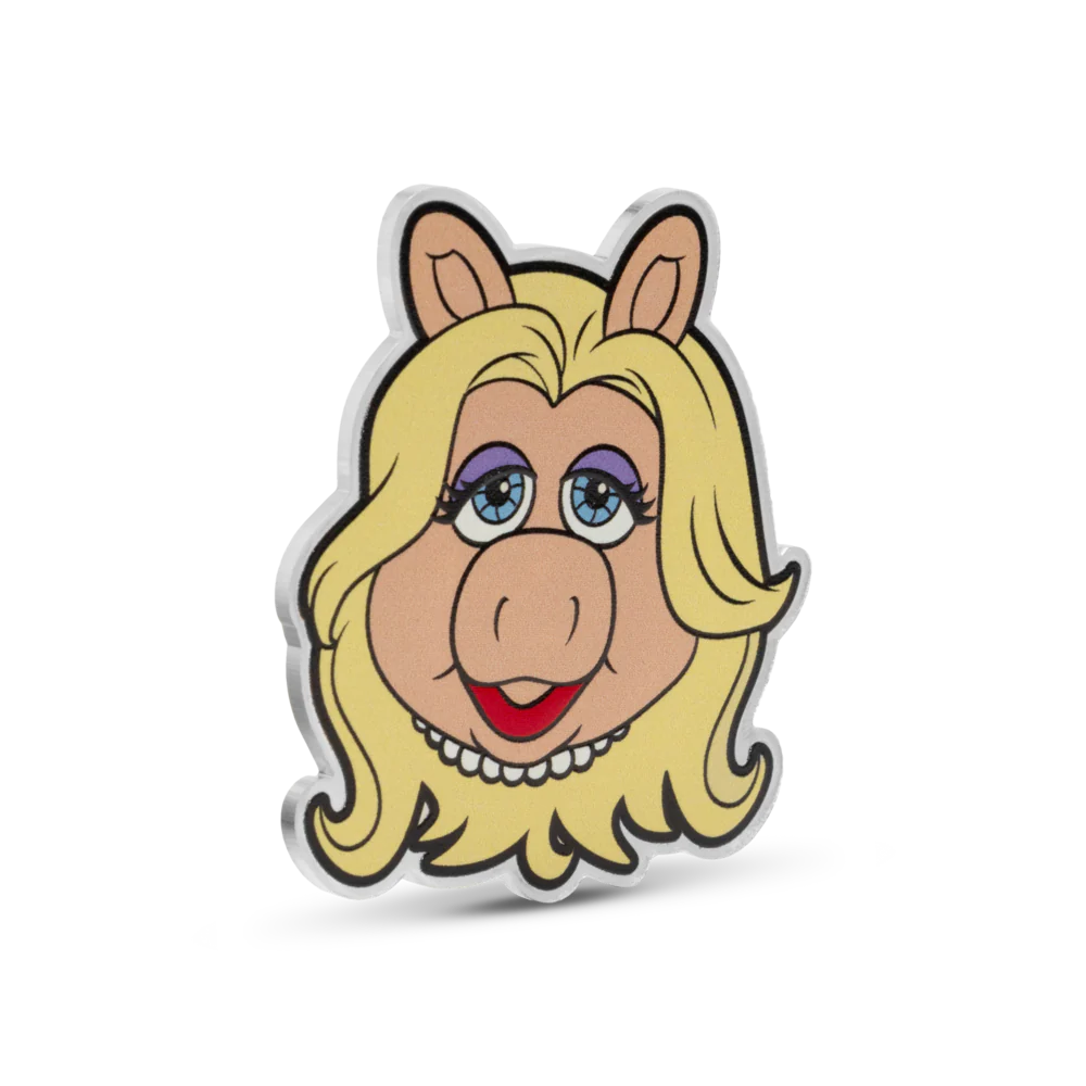 Disney The Muppets - Miss Piggy 1oz Silver Coin