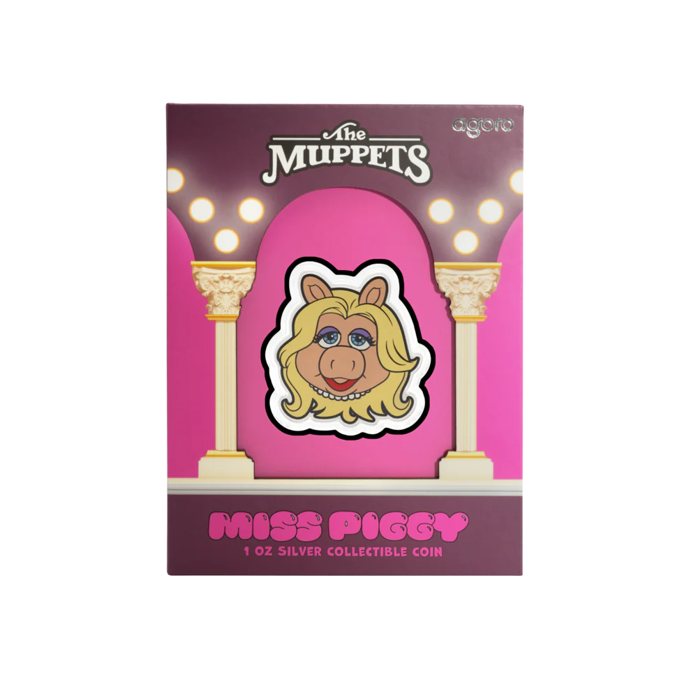 Disney The Muppets - Miss Piggy 1oz Silver Coin