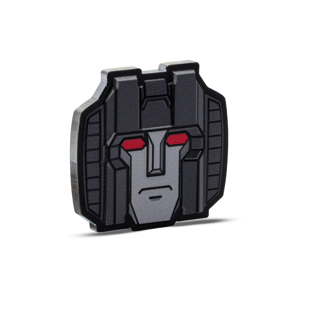 Transformers Heads Starscream 1oz Silver Coin