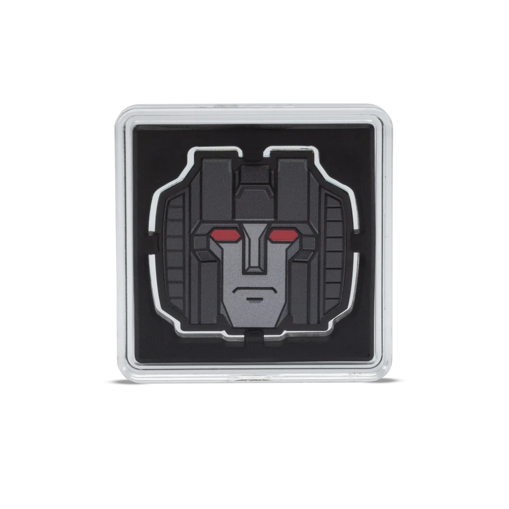 Transformers Heads Starscream 1oz Silver Coin