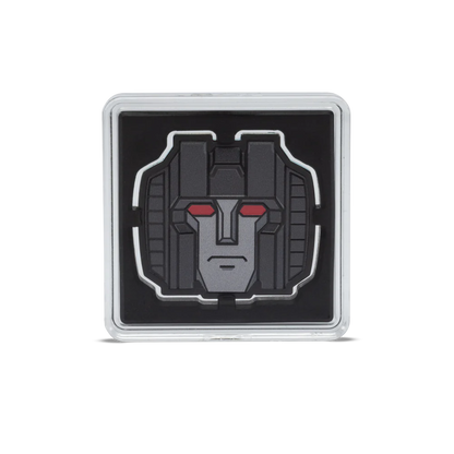 Transformers Heads Starscream 1oz Silver Coin