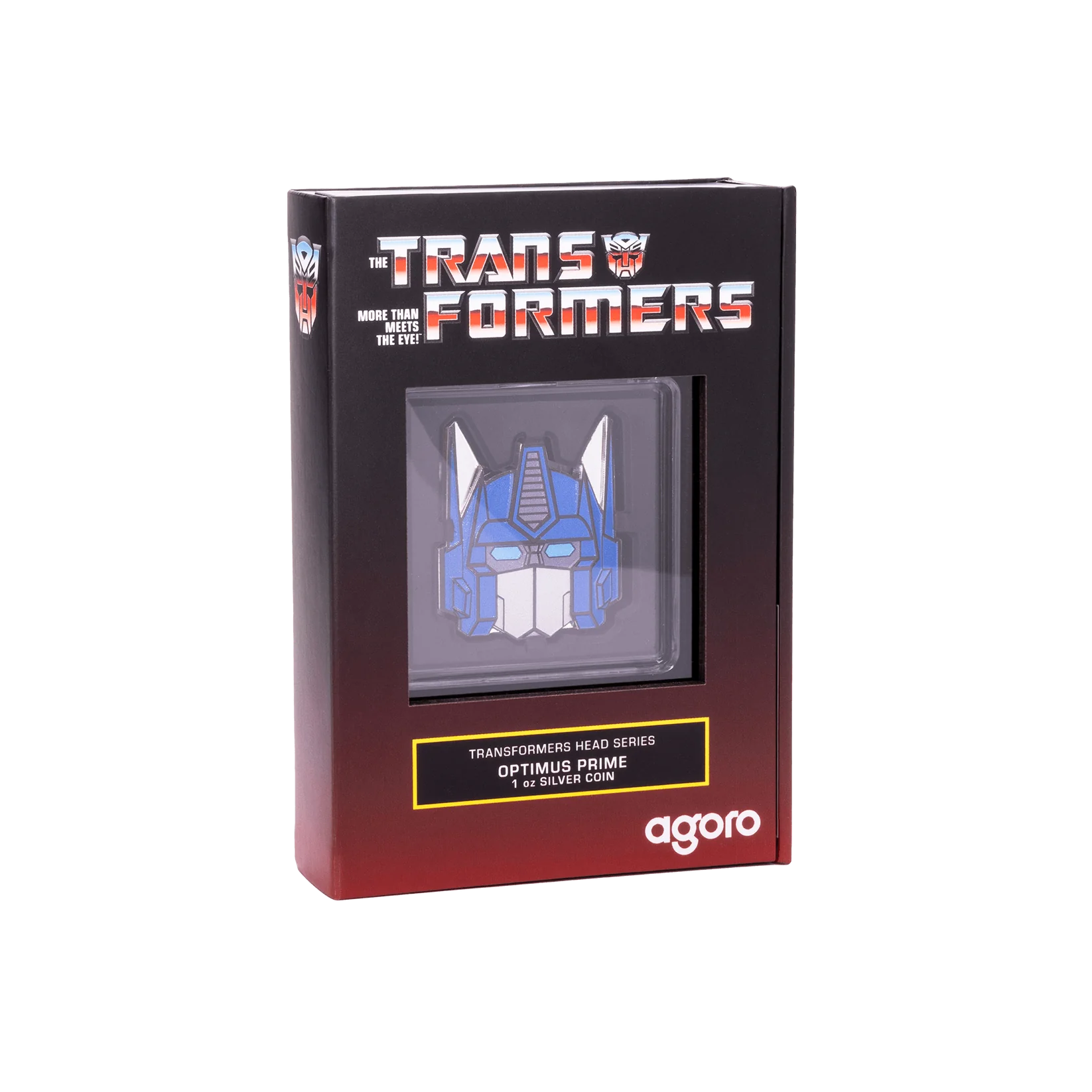 Transformers Heads Optimus Prime 1oz Silver Coin