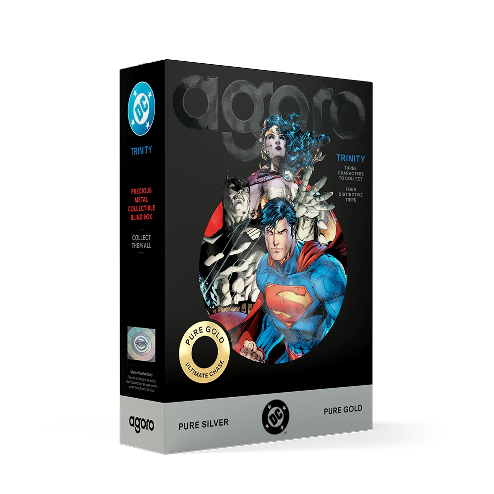 Justice League Trinity Blind Box 5g Silver Collectible Foil