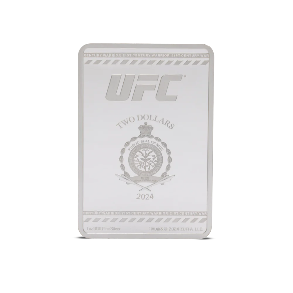 UFC Memorable Moment 2024 Collectible Coin 1oz Silver Coin