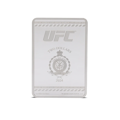 UFC Memorable Moment 2024 Collectible Coin 1oz Silver Coin