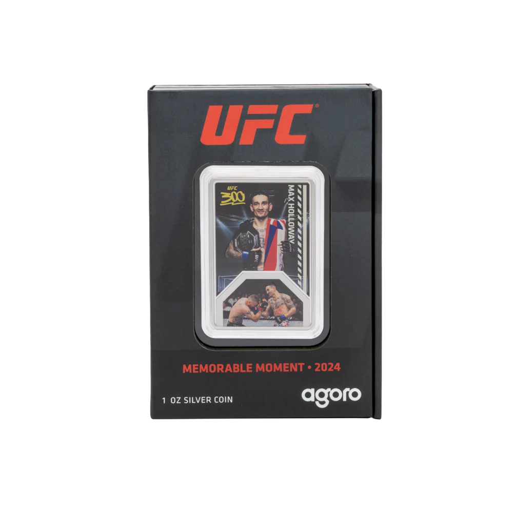 UFC Memorable Moment 2024 Collectible Coin 1oz Silver Coin