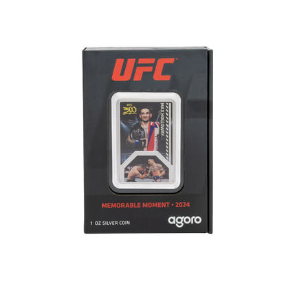 UFC Memorable Moment 2024 Collectible Coin 1oz Silver Coin