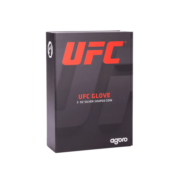 UFC Glove Coin 3oz Silver Coin