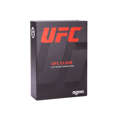 UFC Glove Coin 3oz Silver Coin