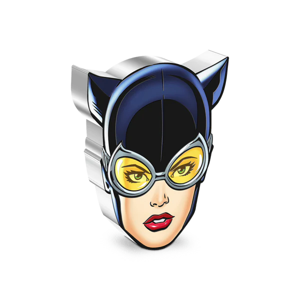 DC Comics Faces of Gotham Catwoman 1oz Silver Coin