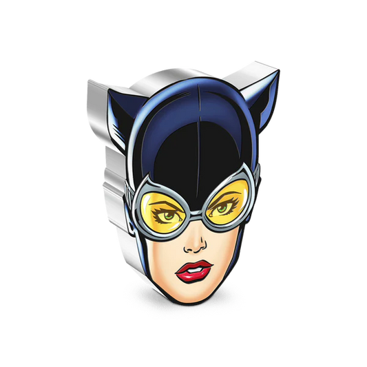 DC Comics Faces of Gotham Catwoman 1oz Silver Coin