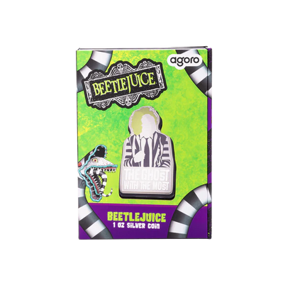 Warner Bros - Beetlejuice 1oz Silver