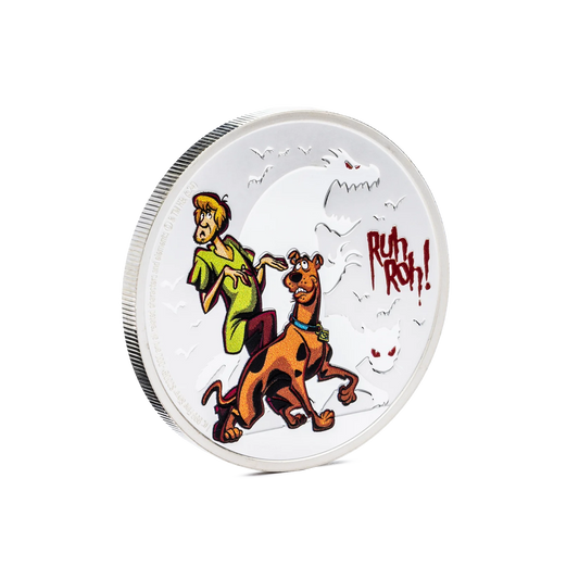 Scooby-Doo! Ruh Roh! Coin 1oz Silver Coin