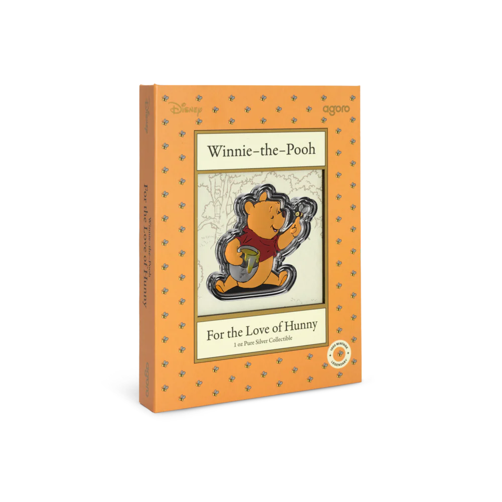 Winnie the Pooh - For the Love of Hunny 1oz Silver Collectible Coin