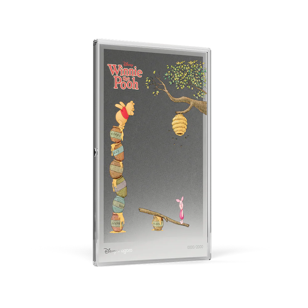 Winnie the Pooh - Winnie & Piglet 5g Silver Collectible Foil