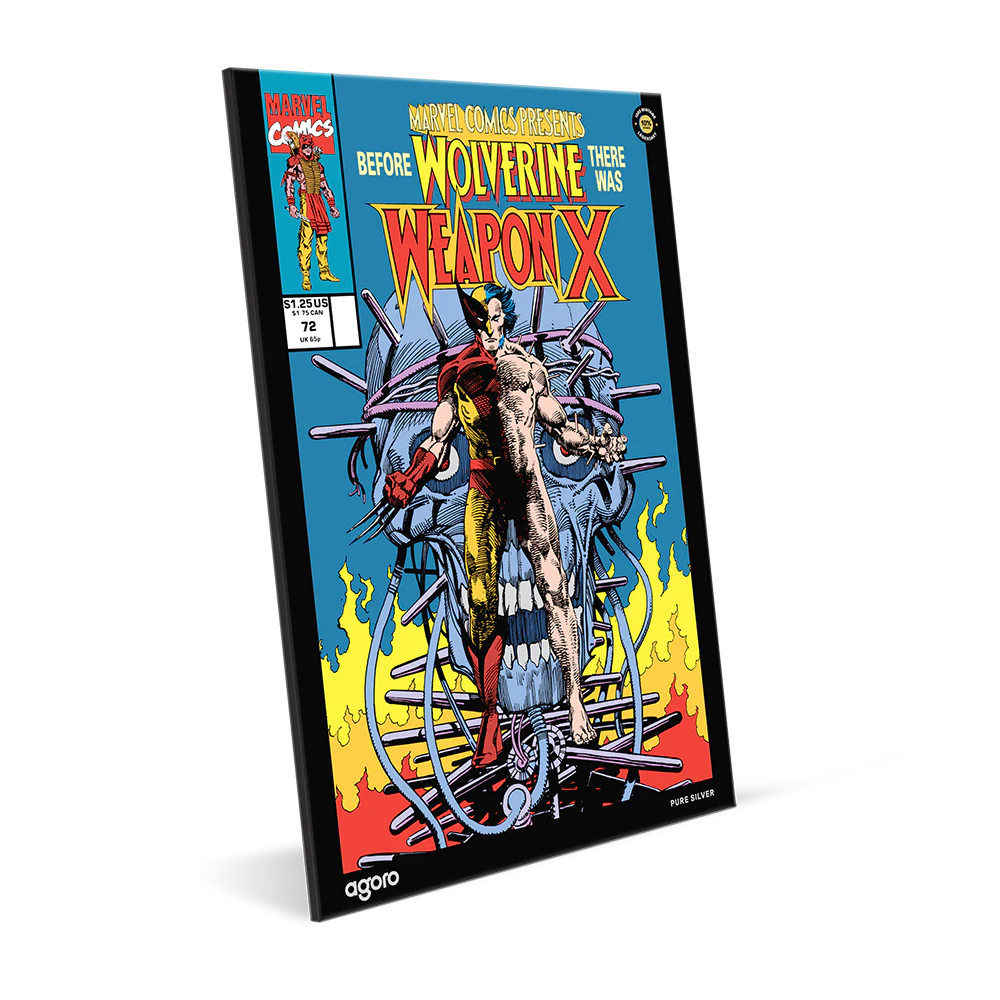 Marvel Wolverine Weapon X #72 1oz Silver COMIX Foil