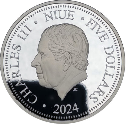 Fact or Fiction: Drop Bear 2024 Niue $5 2oz Silver Proof Coin *Pre-Order*
