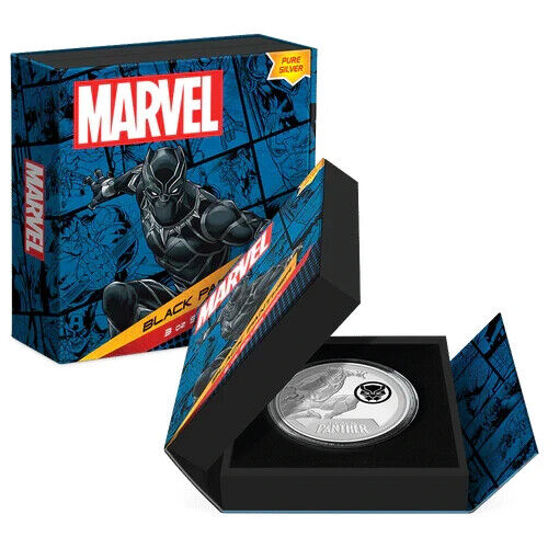 Marvel Black Panther 3oz Silver Coin