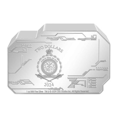 Star Trek U.S.S Enterprise NCC-1701 2024 1oz Silver Coin