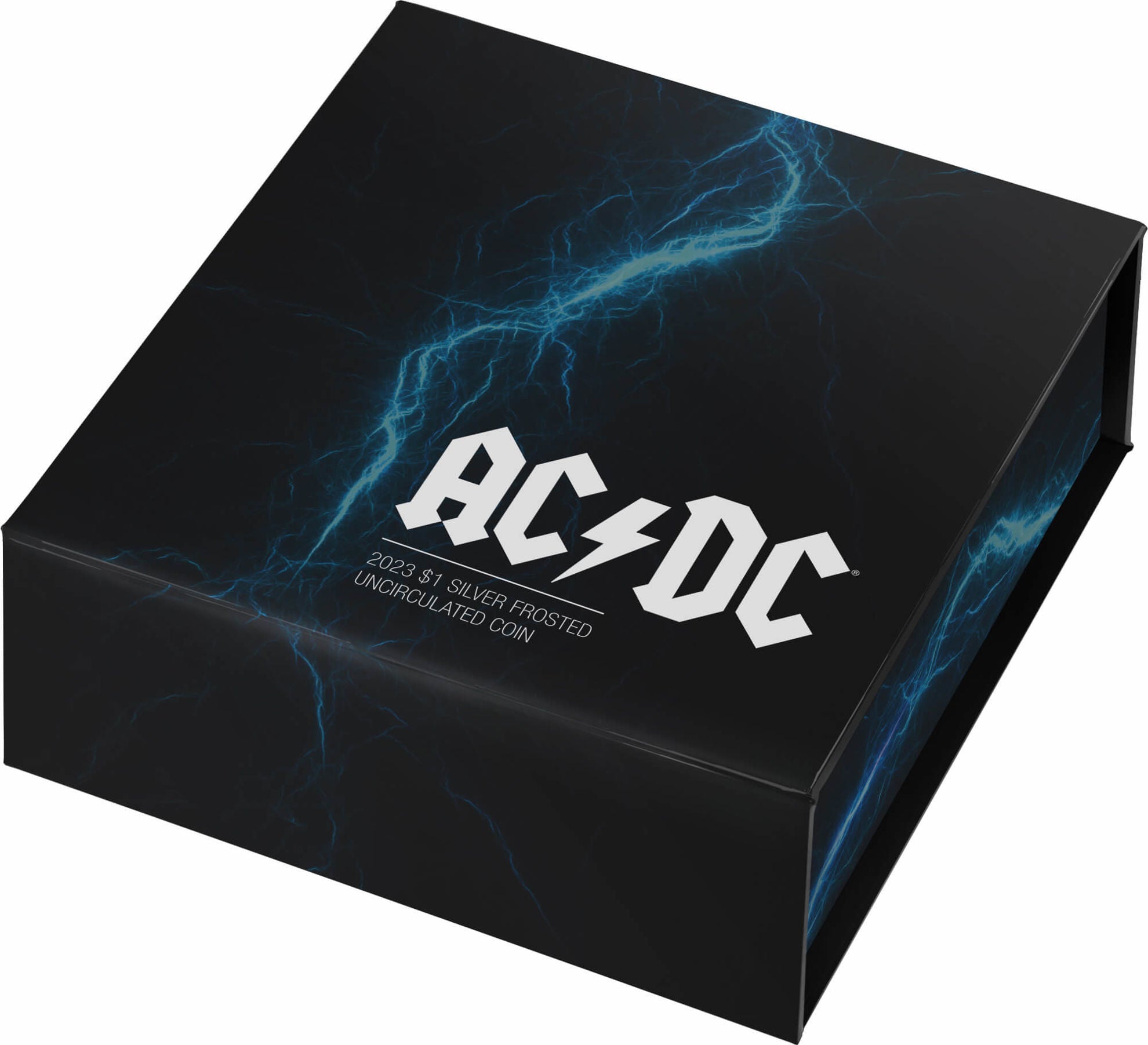 AC/DC - $1 Silver Frosted Uncirculated Coin - 2023