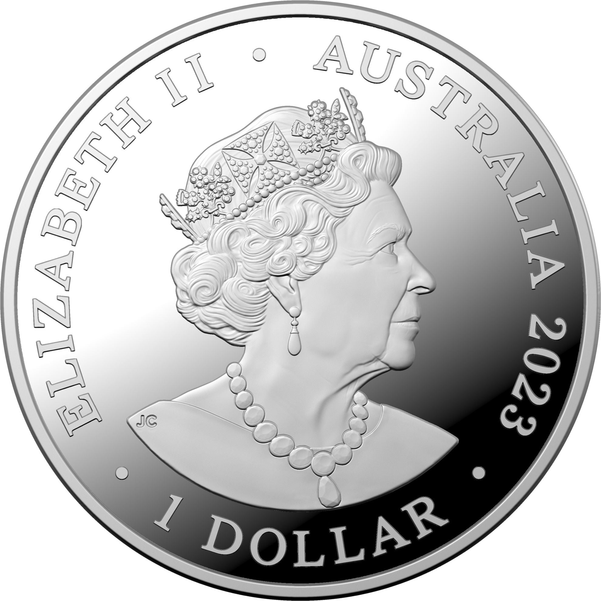 AC/DC - $1 Silver Frosted Uncirculated Coin - 2023
