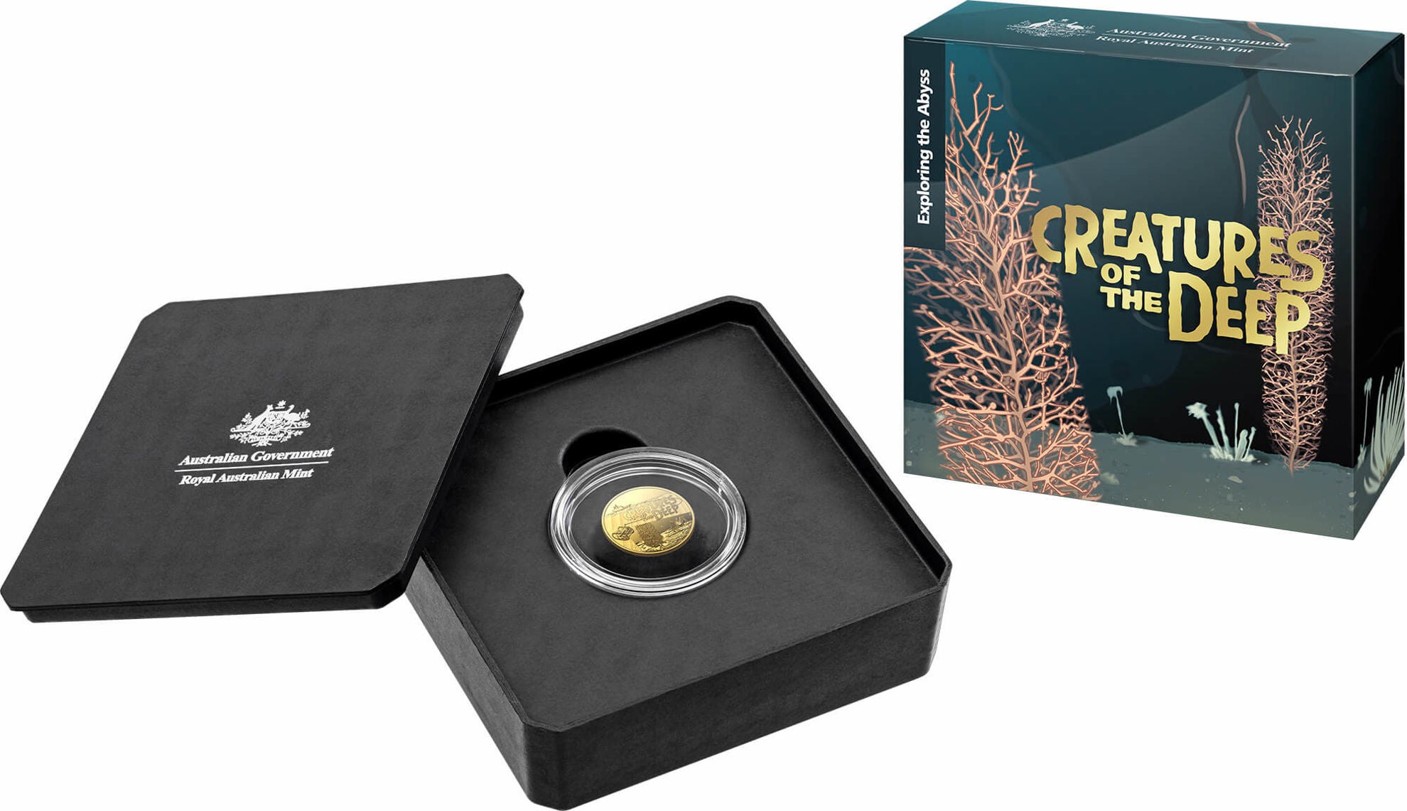 Creatures of the Deep - $10 Gold Proof ‘C’ Mintmark Coin 2023